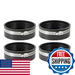 3972X4 Flexible Pvc Pipe Cap Stainless Steel Clamps 5. Fixed Price $51.42.