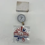 Trerice 800B2502LA100 D06912 Pressure Gauge 2.5" 60PSI 1/4" Bm Nos. Fixed Price $28.45.