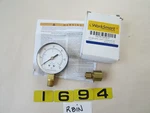 Worksmart WS-PE-GAGE-41 Lower Gauge W/adapter 2.5ABS 60PSI 1/4NPT. Fixed Price $20.00.