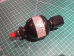 Parker AD016B25T9A1 Diaphragm Accumulator 10 In 3600 Psi. Fixed Price $125.00.