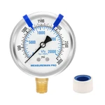 Pro 2.5'', Glycerin Filled Pressure Gauge, 0-3000PSI/KPA, 304. Fixed Price $16.99.