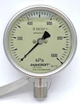 Ashcroft Differential Pressure Gauge 100-T6500 316L 0-1000 Kpa. Fixed Price $139.43.