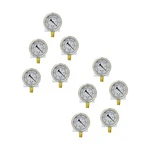 10 Pack Liquid Filled Vacuum Gauge -30-0 Psi, 2.5" Face, 1/4" Npt Lower Mount. Fixed Price $165.76.