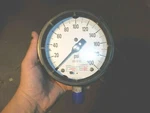 Nib Ametek 150027X Pressure Gauge 0-200 Psi (MM8). Fixed Price $50.00.