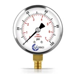 Carbo Instruments Pressure Gauge, Chrome Plated Steel Case,. Fixed Price $15.60.
