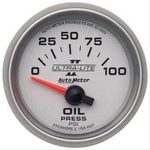 Autometer Ultra-lite Ii Elec Oil Pressure Gauge 1/16 Dia Silver Face 4927. Fixed Price $128.98.