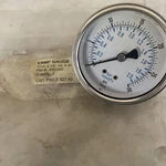 Enfm Liquid Filled Pressure Gauge Psi 1/2" 1/4, 0-30 JN10020 New. Fixed Price $25.00.