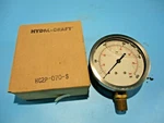 New Hydro-craft HC2P-070-S Filled Pressure Gauge 0-1000PSI. Fixed Price $23.74.