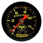 Marshall Gauge 0-15 Psi Fuel Pressure Midnight Black 1.5" (liquid Filled). Fixed Price $28.90.