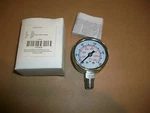 Grainger 4FMJ9 2000PSI Pressure Gauge 1/8" Npt Stainless 1.5" Diameter New. Fixed Price $24.00.
