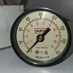 Aro Air Pressure Gauge Bottom Mount 160 Psi 11 Bar Mpn 829851 *not Tested*. Fixed Price $24.84.
