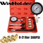 Moto Engine Cylinder Compression Gauge Tester Kit Gas Diagnostic Tool Us. Fixed Price $15.49.