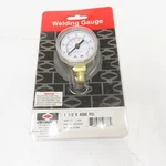 Jw Harris BG154000 1-1/2" X 4000PSI Bottom Port Welding Gauge Brass. Fixed Price $19.02.