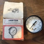 Ametek 2" Pressure Gauge P-500 0-100 Psi 1/4" Cbm 139977113 BU2457FC Originalbox. Fixed Price $21.95.