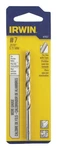 Irwin 81107 High Speed Steel Straight Shank Wire Gauge Bit 2-7/16 X 3-5/8 In.. Fixed Price $7.85.