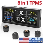 Wireless Solar Tpms Lcd Car Tire Pressure Monitoring System +4 External Sensors. Fixed Price $49.99.
