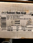 Ramset/red Head RM-58) 5/8"-11 Thread Size, 1/2 In Overall Lg, DIA(25EA.). Fixed Price $85.00.