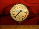 Lansdale Pressure Gauge Fire Protection Service 80PSI Ul Fm 3/4" 1/4" Stem. Fixed Price $10.00.