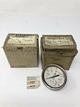 Lot Of New Nuova Fima Pressure Gauges MGS18/3E-211 60PSI Kpa 2.5" Dial 1/4"NPT. Fixed Price $58.20.