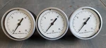 Moore Products 3189-5 0-15 Back Mount Air Pressure Gauge Lot Of. Fixed Price $65.00.