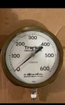 Trerice 700SS 6" Brass Pressure Gauge 0-600PSI-. Fixed Price $300.00.