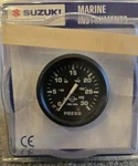 Suzuki Outboard Parts 2 Water Pressure Gauge (30PSI) Black 990C0-80004. Fixed Price $85.00.