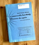 Supposedly Fun Thing Never Do Again By David Foster Wallace 1997 Proof. Fixed Price $299.00.