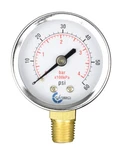 2" Pressure Gauge, Chrome Plated Steel Case, Dry, 0-60 Psi/kpa, Lower Mount 1.... Fixed Price $16.53.