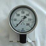 Wika Liquid Filled Stainless Steel Pressure Gauges 233.50.100, 300 Psi, 1/2" Npt. Fixed Price $68.64.