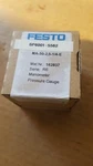 Festo 162837 MA-50-2,5-1/4-E Pressure Guage (BR2.4B7). Fixed Price $19.34.