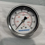 New 2-1/2" Dial Size Glycerin Filled Pressure Gauge 0-160PSI/KPA 304 Stainless. Fixed Price $12.95.