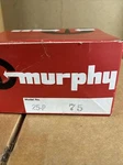 Murphy 25P 75PSI. 0-75 Pressure Gauge. Fixed Price $60.00.