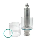 Adjustable Tri Clamp Spunding Valve, Straight Style With Repair Cup, 0.2-2.2 Bar. Fixed Price $122.99.