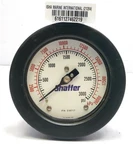 Shaffer 216717 Water Pressure Gauge 27-0100-A4. Fixed Price $143.45.