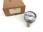 New Swagelok PGI-63B-NG60-LAOX-J Pressure Gauge 2-1/2" 60PSI 1/4" Lm. Fixed Price $39.95.
