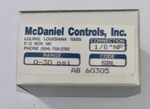 Mcdaniel Controls Ab 60305 1/8"NPT Range 0-30 Psi Nos. Fixed Price $30.00.