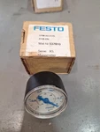 Pcs New In Box Festo VAM-40-V1/0-R1/8-EN 537810 Vacuum Pressure Gauge. Fixed Price $26.00.