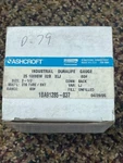 Ashcroft 25 1009SW 02B 60# Industrial Duralife Gauge Size 2-1/2". Fixed Price $18.00.