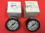 Ametek/usg 1/8" Anpt Pressure Gauge 0-100 Psi Qty. (2) New. Fixed Price $34.99.