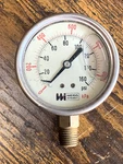 Weiss Instruments PPG-048121 Pressure Gauge 0-1000 Psi. Fixed Price $39.95.