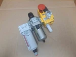 Smc Pneumatic Assembly AF40-N04C-8Z-A / AWM40-N04E-Z AVL4000-N04P-5DZM. Fixed Price $300.00.