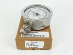 New Swagelok PGI-100C-PC30-LAPX Pressure Gauge 30PSIG 2BAR 1/2" Npt. Fixed Price $39.95.