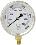 Pic Gauge 201L-404U Dial 0/10000 Psi Range 1/4" Male Npt Connection Size. Fixed Price $71.57.