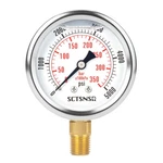 Sctsnsr 2-1/2" Dial Size, 0-5000 Psi Pressure Gauge, Glycerin. Fixed Price $15.86.