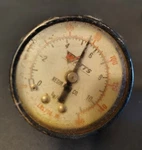 Vintage Watts Regulator Gauge Glass Face, Steampunk Not Tested. Fixed Price $18.98.