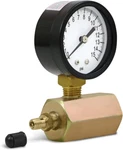 7437 0-15 Psi Low Pressure Gas Tester Gauge W/3/4" Fip Hex Body And 2" Display. Fixed Price $31.18.