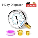100PSI Stainless Steel 1/4 Npt 2.5 Dial Liquid Filled Pressure Gauge. Fixed Price $23.65.