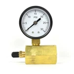 Gas Pressure Test Gauge 0-30 Psi With 1/2 Increment 3/4 Inch Fnpt Connection. Fixed Price $11.99.