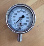 Ashcroft 25-1009-SW-02L-1000# Pressure Guage 2-1/2 Inch New. Fixed Price $79.99.