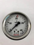 Rexroth R901110158 Pressure Indicator Gauge 0-400 Bar. Fixed Price $60.00.
